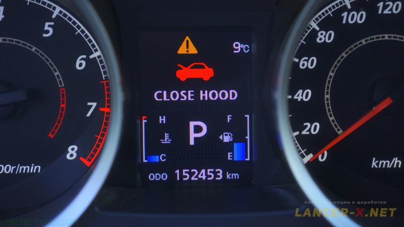 Standard hood limit switch on Lancer X