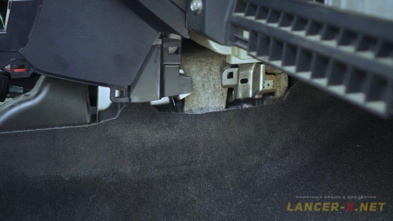 Electronic stability control system on Lancer X