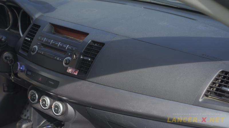 Установка подушек безопасности на Mitsubishi Lancer 10