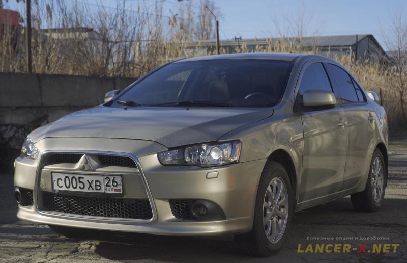 Рестайлинг Mitsubishi Lancer X