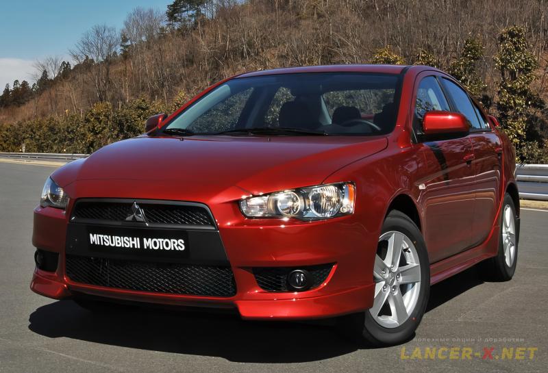 Дорестайлинг Mitsubishi Lancer X